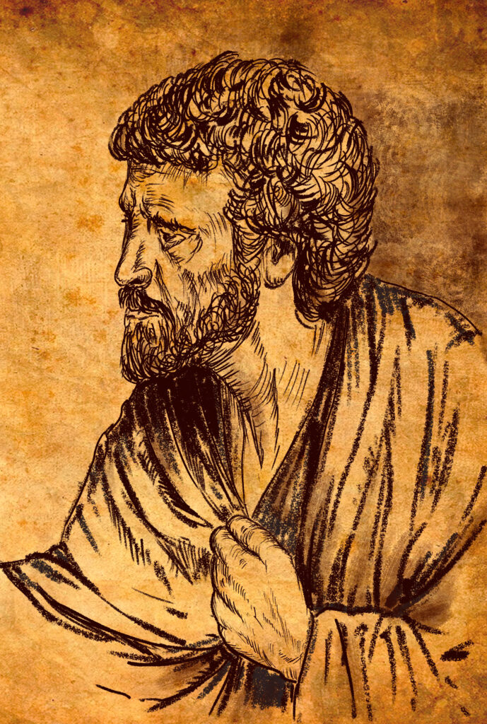 Depositphotos_430689150_XL Thomas, also called the Twin or Didymus , is one of the twelve apostles of Jesus Christ Illustration by ypsg2008