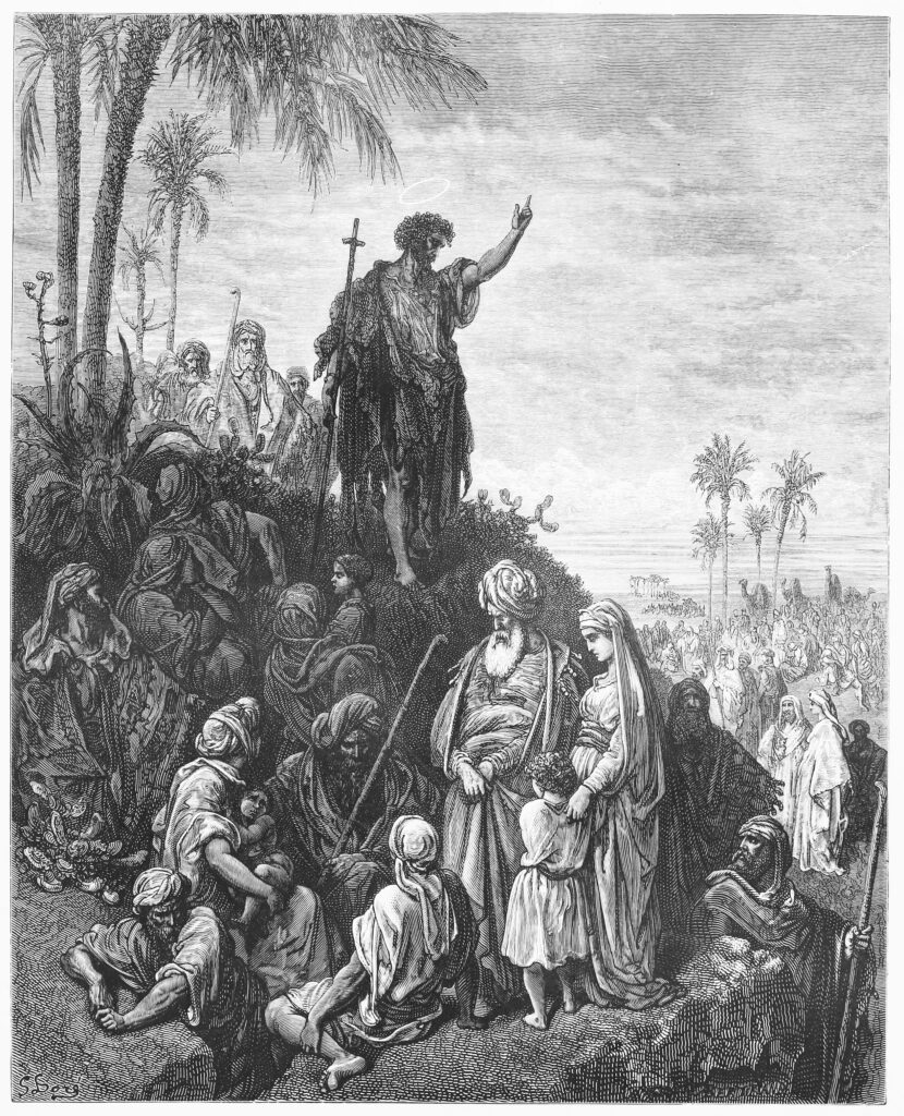 Depositphotos_10116261_XL John the Baptist Preaches in the Wilderness Author Nicku
